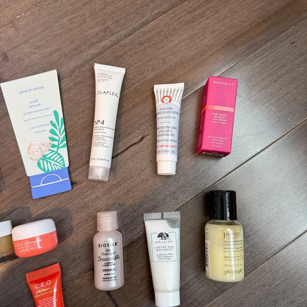 Wander Beauty‎ Sunday Riley Olaplex Elemis Skincare Haircare Travel Bundle 12pc